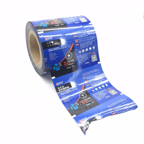 Ламинированная рулонная пленка для упаковки пищевых продуктов/Пластиковая рулонная пленка с индивидуальной печатью/пленка из алюминиевой фольги для упаковки пищевых продуктов